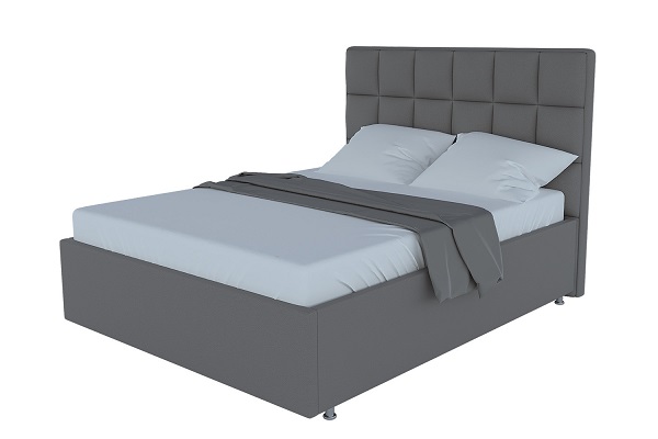 Кровать с подъёмным механизмом Тоскана (Серый)