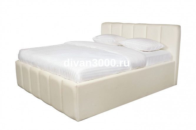 Кровать с подъёмным механизмом Корсика(Белая)